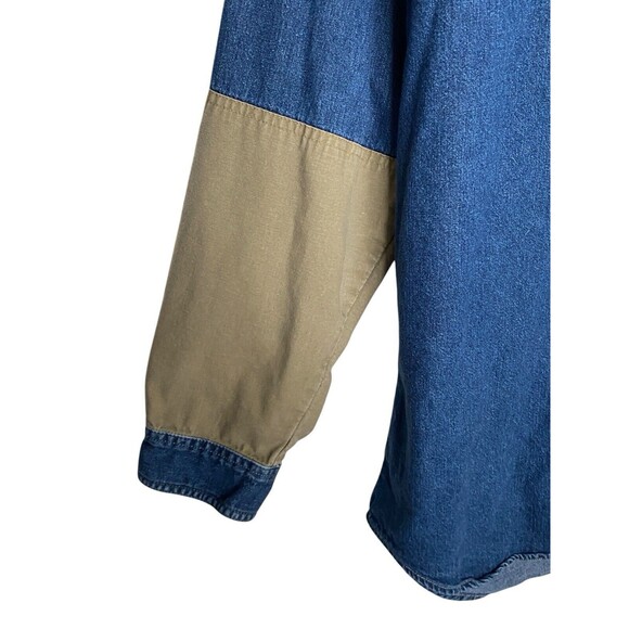 Columbia Denim Shirt Men's Button-Up - Picture 5 of 10